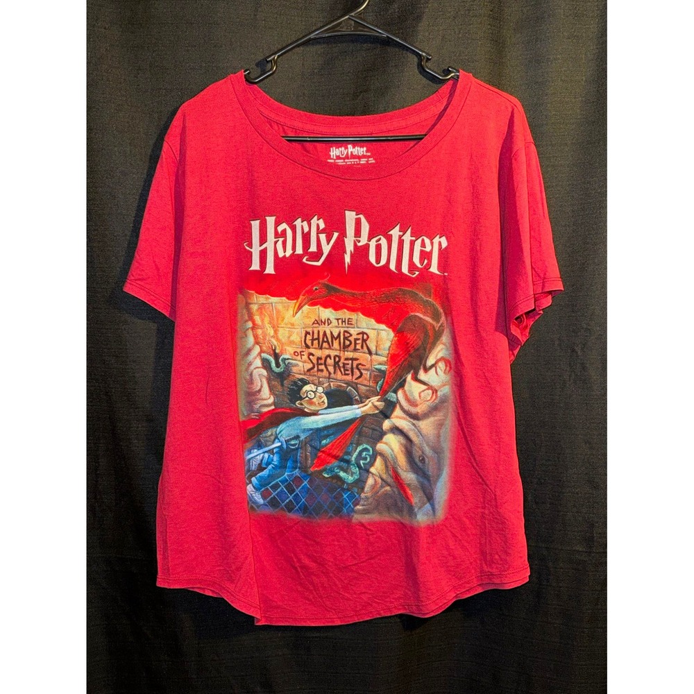 Out of Print Harry Potter Chamber of Secrets Graphic Tee Red 3X